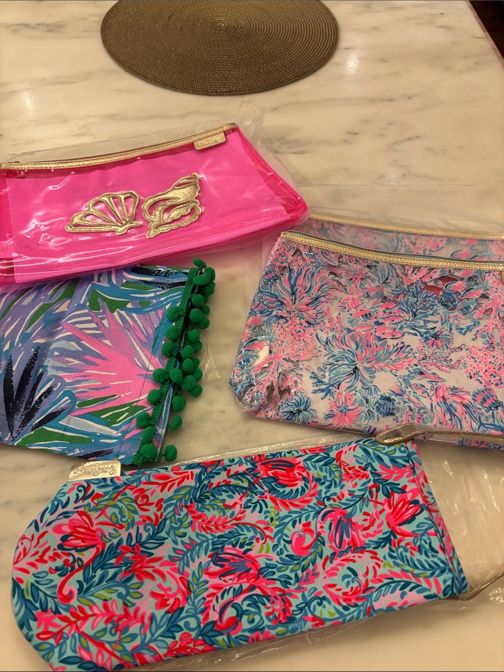 Lilly Pulitzer gwp's set of 5 items